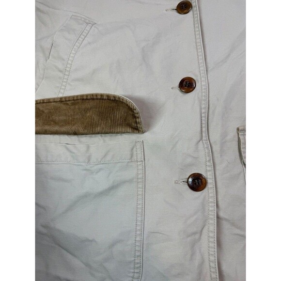 LL Bean Chore Coat Womens Size XL Barn Jacket Classic Farmhouse Lined Preppy - Picture 5 of 8